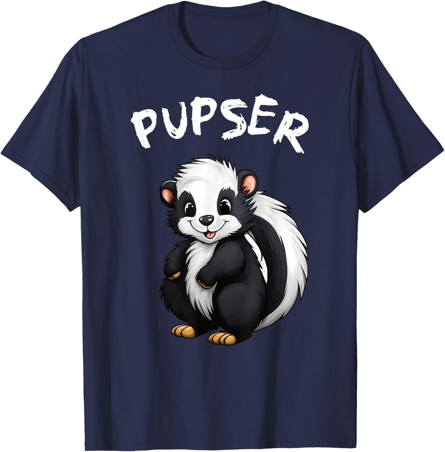 Pupser Stinktier zum pupsen T-Shirt - T-Shirt | Navy
