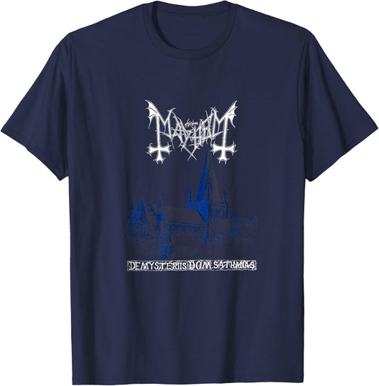 Mayhem Official Merchandise - DeMysteriis , black T-Shirt - T-Shirt | Navy