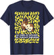 100th Day of School Teacher Monkey Pun Banana T-Shirt - T-Shirt | Navy