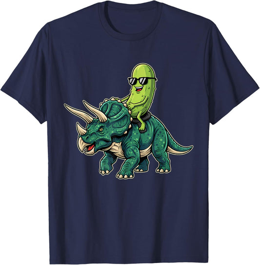 Dinosaur Pickle T-Shirt - T-Shirt | Navy