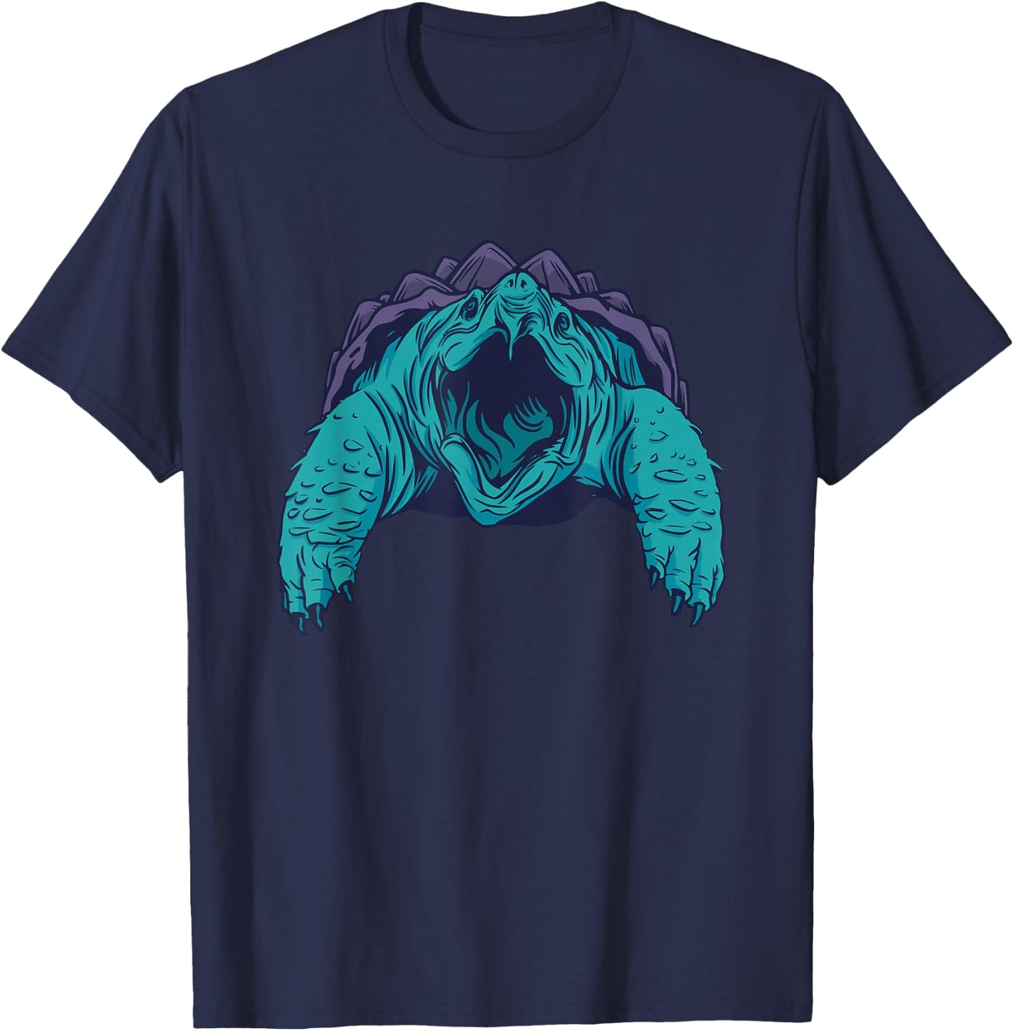 Alligator Snapping Turtle Lover T-Shirt - T-Shirt | Navy