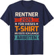 Rentner 2026 Rente Für Dieses Musste Ich Lange Arbeiten T-Shirt - T-Shirt | Navy