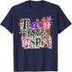 Cute Teach Love and Inspire Men Women Teacher School T-Shirt - T-Shirt | Navy