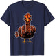 Grumpy Thanksgiving Turkey T-Shirt - T-Shirt | Navy