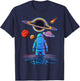 Black Hole Physics Universe Astrophysicist Astrophysics Kids T-Shirt - T-Shirt | Navy