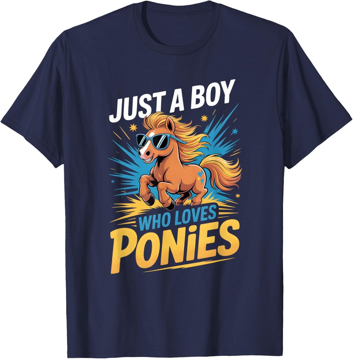 Boys Pony T-Shirt - T-Shirt | Navy