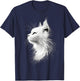 Angora Cat White Turkish Angora Cat Cute Angora Cats T-Shirt - T-Shirt | Navy