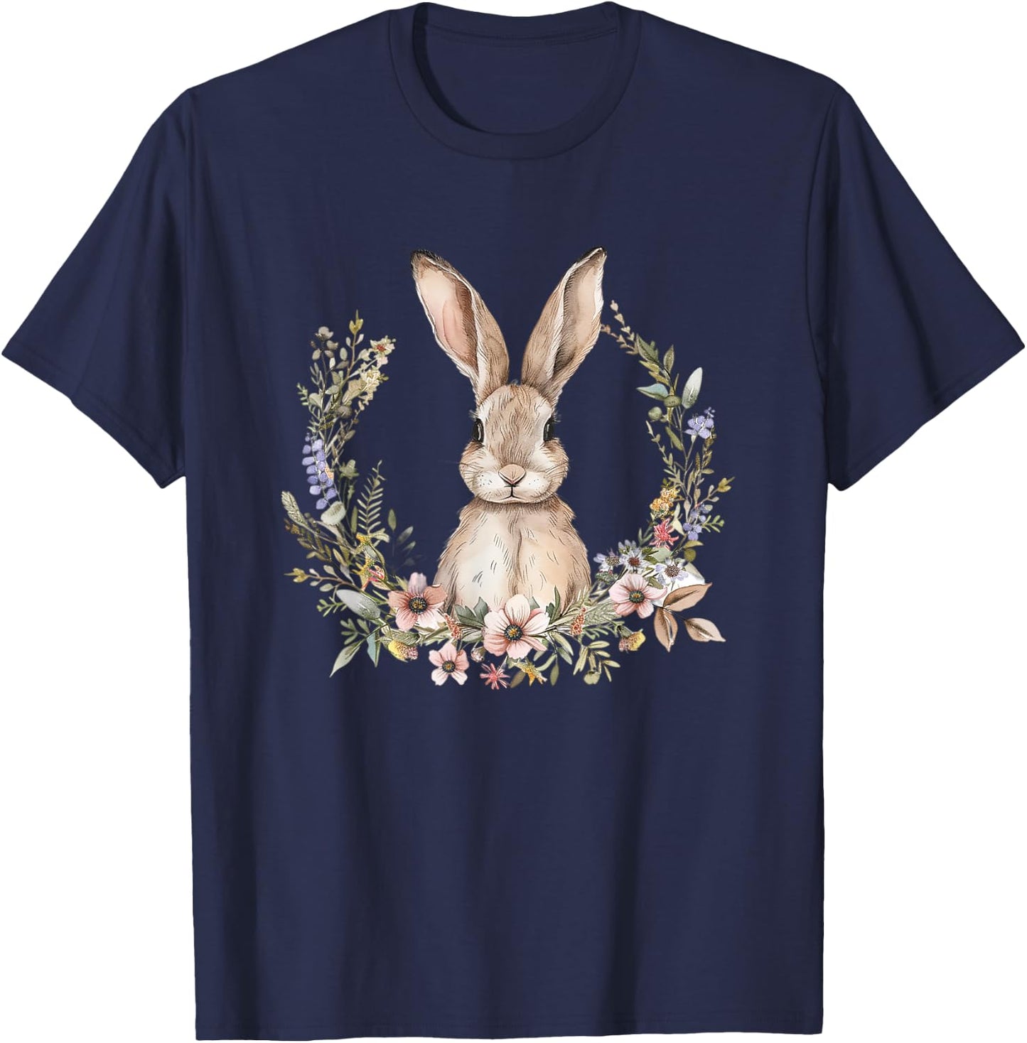 Bunny Lover Graphic Design Rabbit Owner , Black, S T-Shirt - T-Shirt | Navy