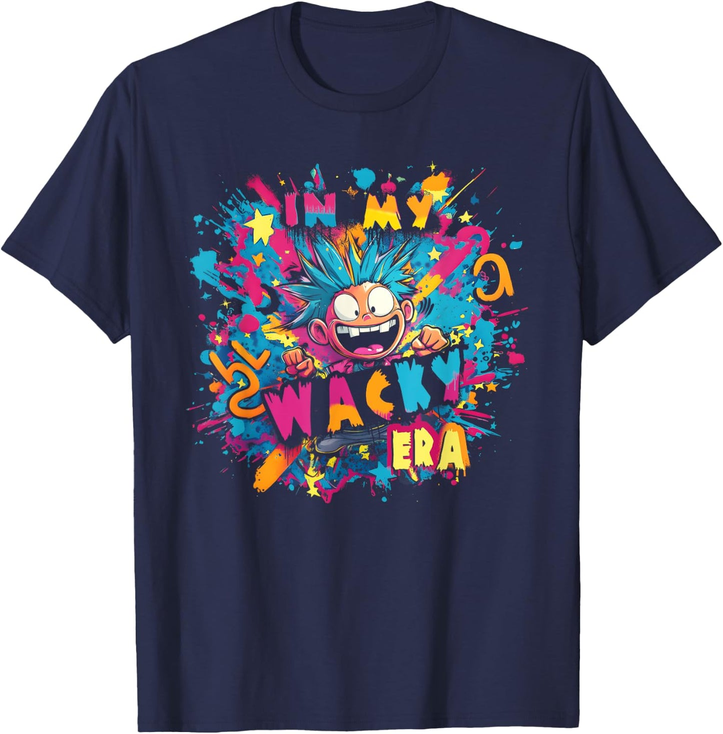 Wacky Outfit | In My Wacky Era , Women and Kids T-Shirt - T-Shirt | Navy
