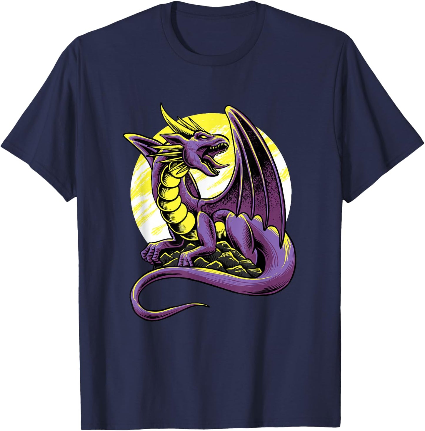 Non Binary Dragon Agender Non-Binary Pride LGBTQ Genderqueer T-Shirt - T-Shirt | Navy