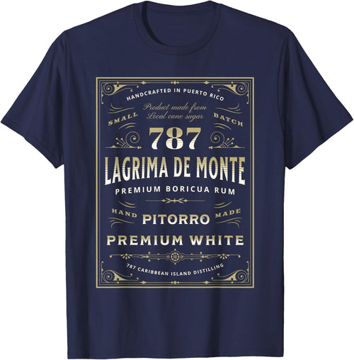 Puerto Rico Pitorro 787 Funny Lágrima De Monte Boricua Rum