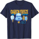 Star Wars Darth Vader Empire Carbon Freeze Ice Cream Funny T-Shirt - T-Shirt | Navy