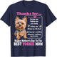 Happy Mother's Day To The Best Yorkie Mom - Yorkie Dog Mommy Men Women T-Shirt - T-Shirt | Navy