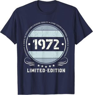 Vintage 1972 T Shirts Retro Funny 1972 T-Shirt - T-Shirt | Navy