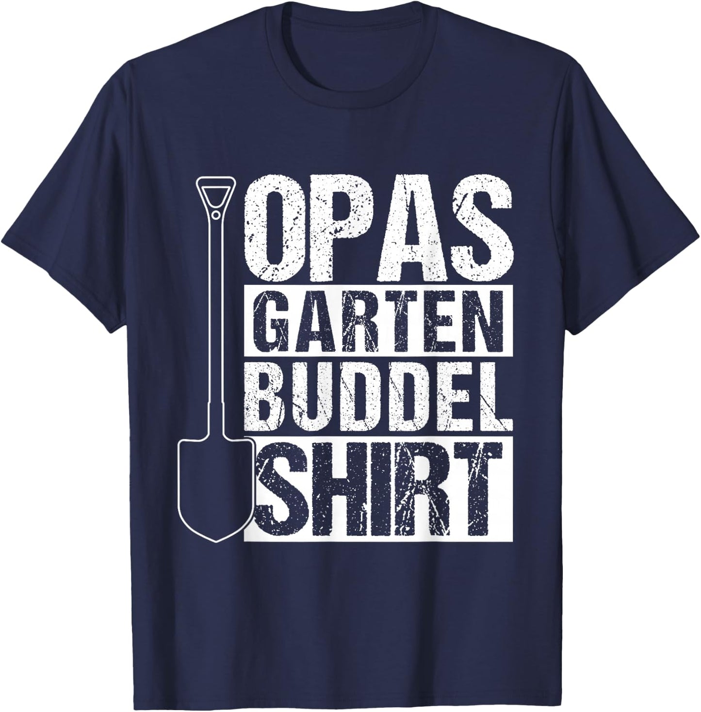 Grandad Garden Buddel Shirt , black T-Shirt - T-Shirt | Navy
