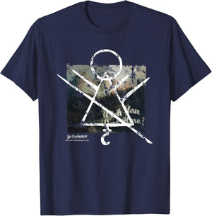 Yellowjackets Rune Symbol Wish You Were Here T-Shirt - T-Shirt | Navy