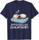 Official Sleep Shirt Ferret Ferret Owner , black T-Shirt - T-Shirt | Navy