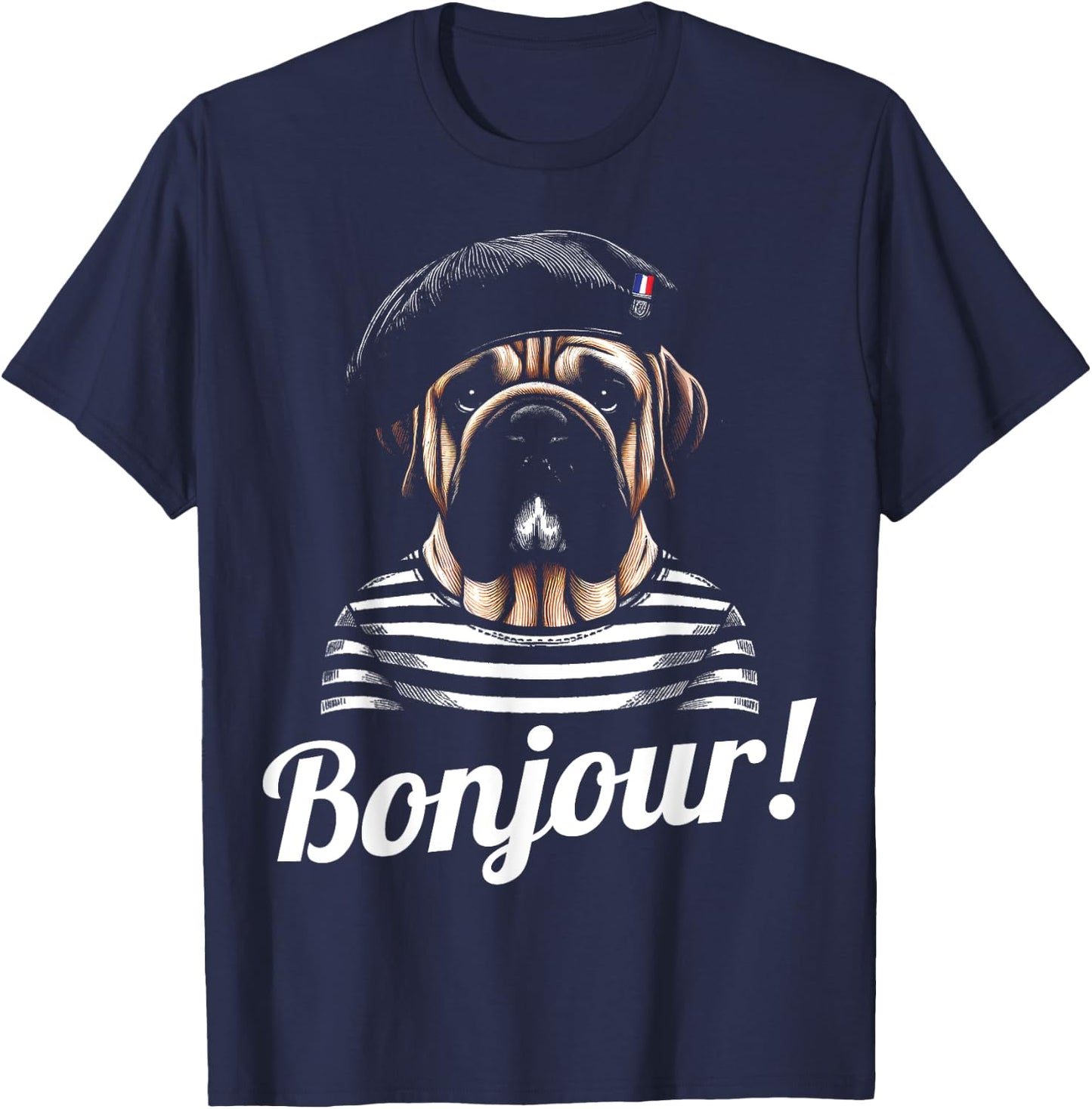French Mastiff T-Shirt - T-Shirt | Navy