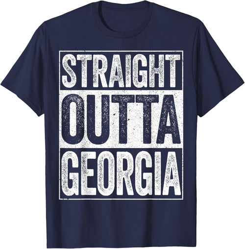 Straight Outta Georgia GA State Shirt