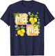 Vintage Flower Lemon Mama Mothers Day Summer Fruit Coquette T-Shirt - T-Shirt | Navy