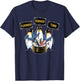 Funny Penguins Selling Flounder Dorado Tuna Fish Anti Trump T-Shirt - T-Shirt | Navy