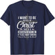 I Want To Be So Full Of Christ Funny Mosquito Bites T-Shirt - T-Shirt | Navy