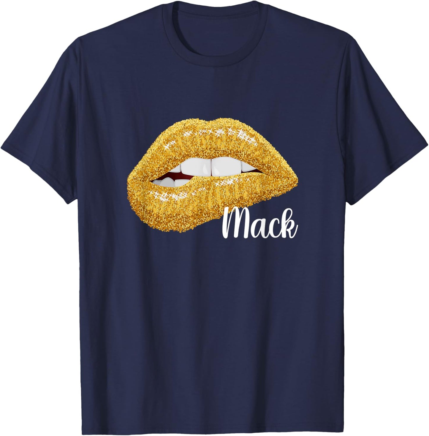 Mack - First Name Gift T-Shirt - T-Shirt | Navy
