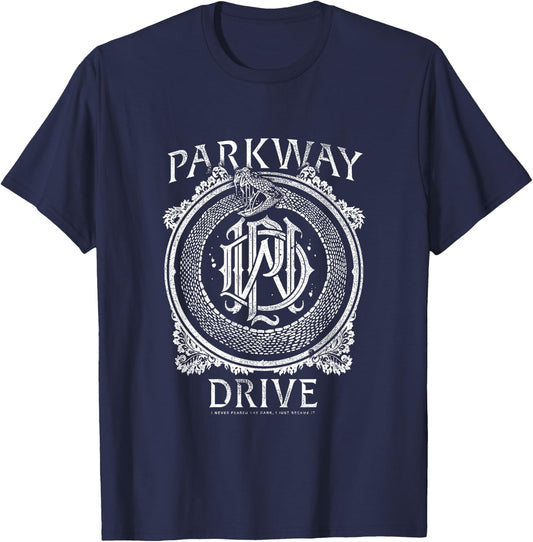 Parkway Drive Official Merchandise - Snake , black T-Shirt - T-Shirt | Navy