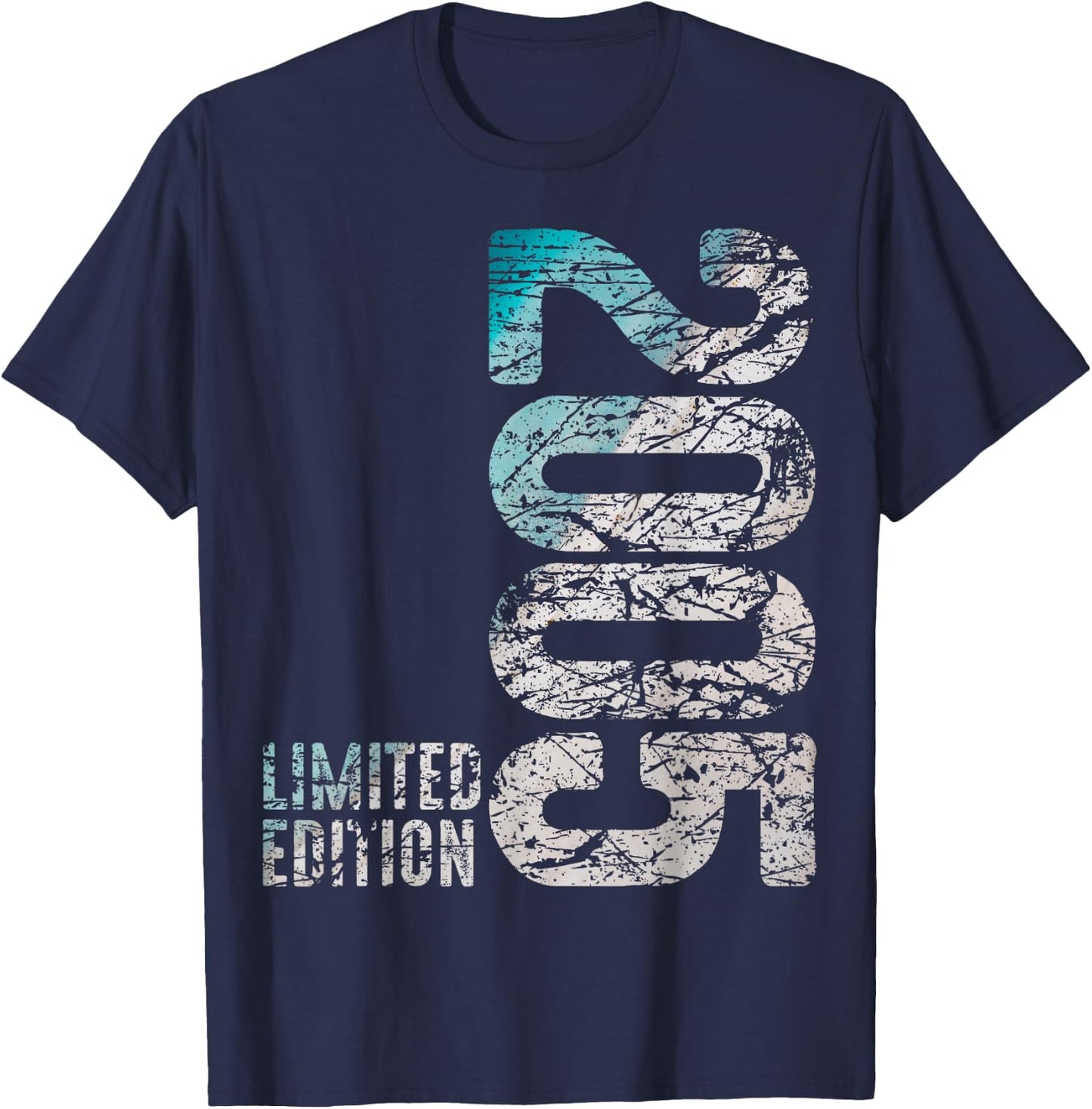21. Geburtstag Mann Frau 21 Jahre 2005 Deko Geschenk Lustig T-Shirt - T-Shirt | Navy