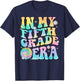 In My Fifth Grade Era 5th Grade Girl Teacher Back to School T-Shirt - T-Shirt | Navy
