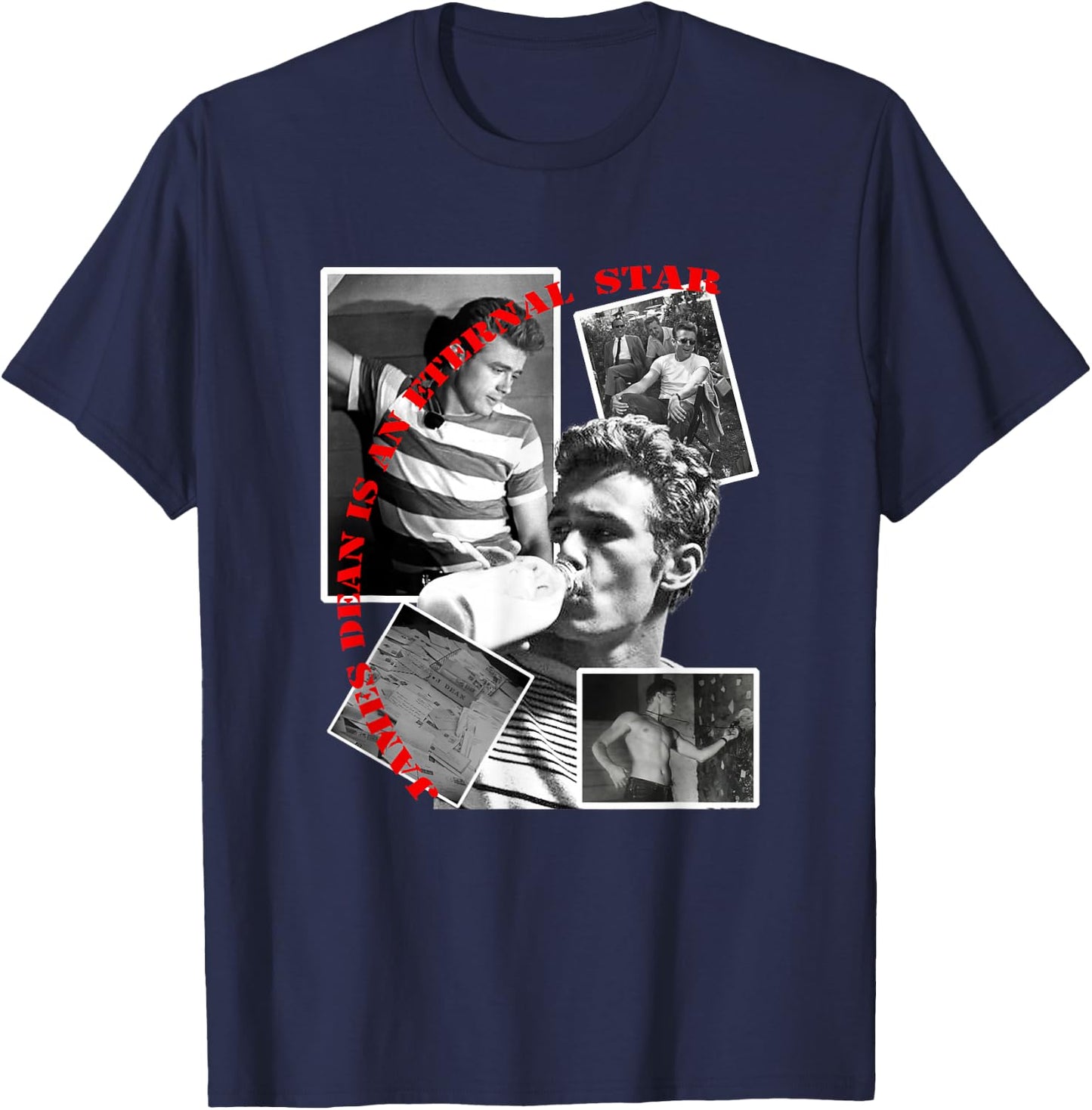 James Dean_007 T-Shirt - T-Shirt | Navy