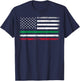Italian American Flag Italy Flag T-Shirt - T-Shirt | Navy