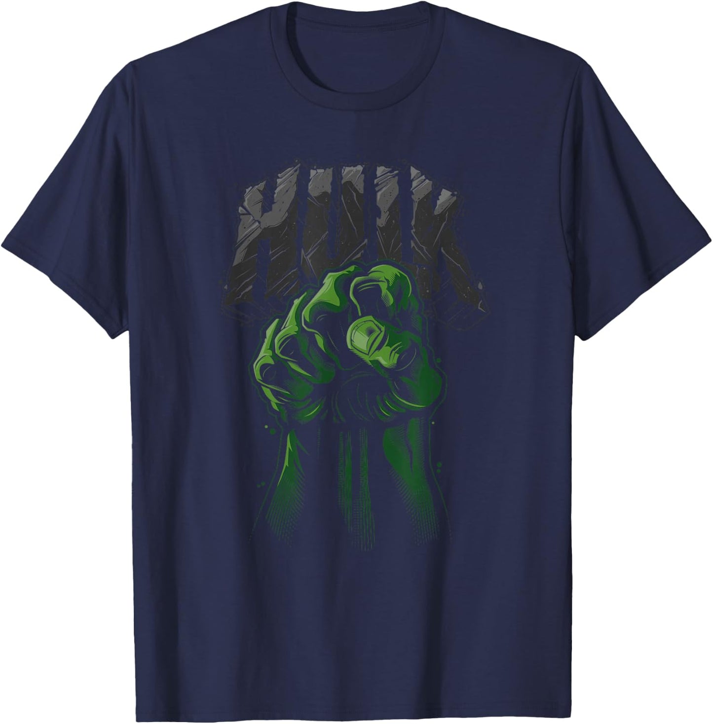 Marvel Hulk Fist , black T-Shirt - T-Shirt | Navy