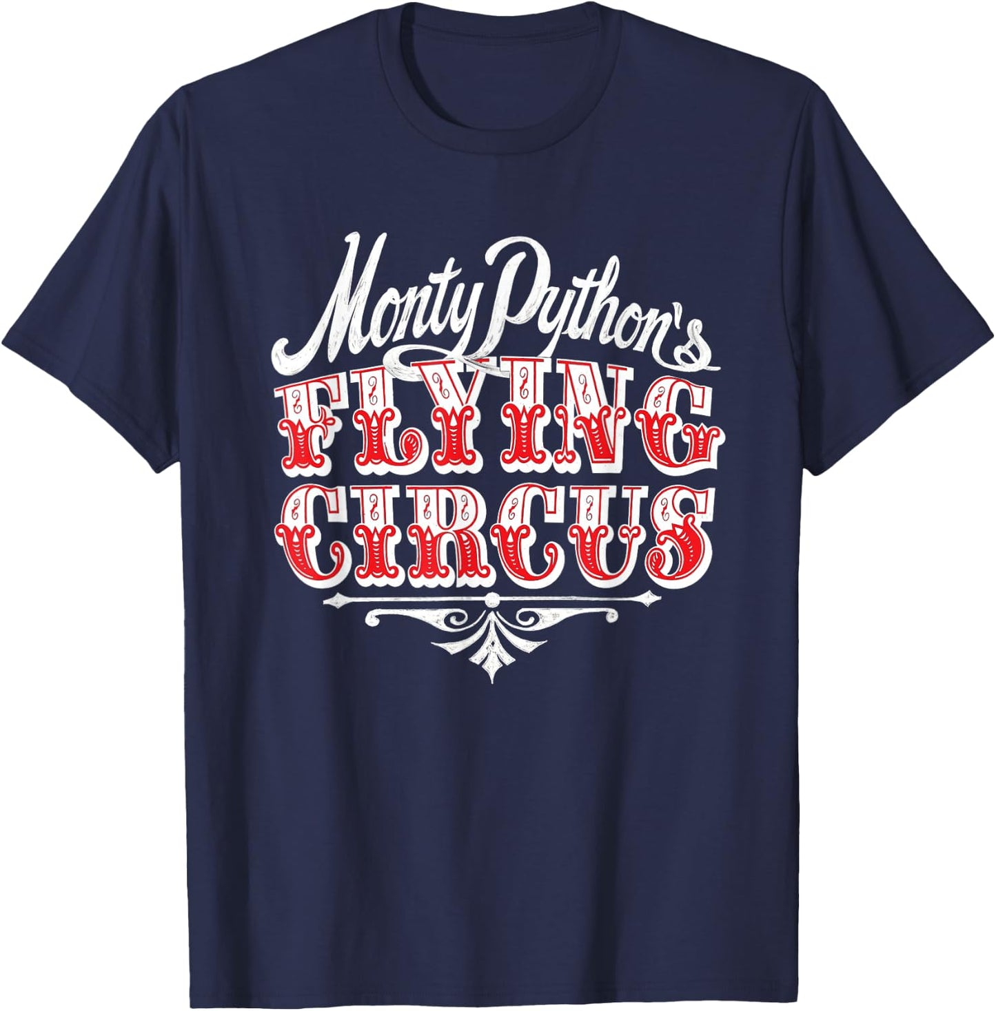 Monty Python Flying Circus Red T-Shirt - T-Shirt | Navy