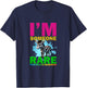 I'm Rare, cute zebra for Rare disease awareness T-Shirt - T-Shirt | Navy