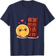Choco and Pancake Couples Love T-Shirt - T-Shirt | Navy