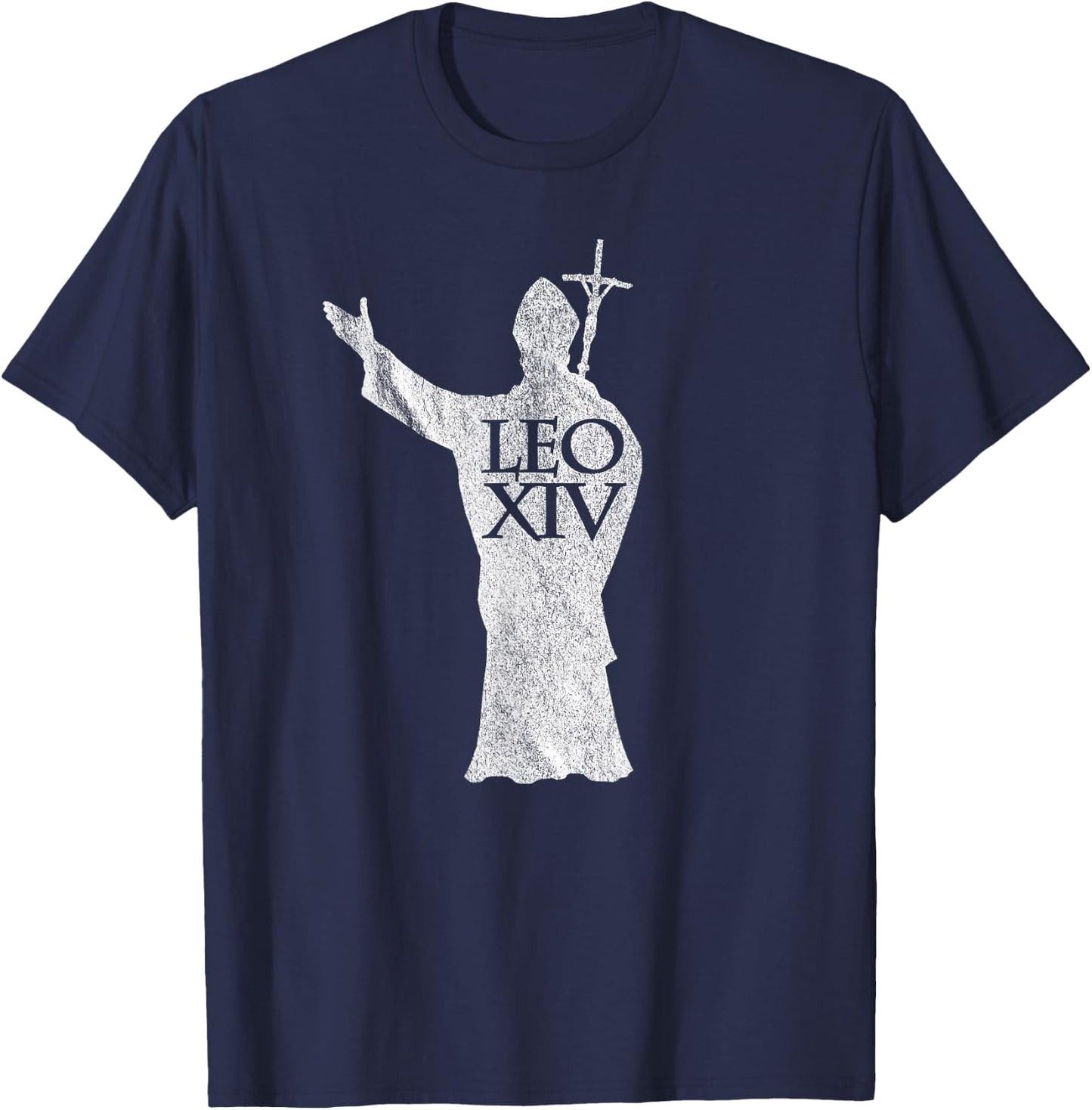 Pope Leo XIV T-Shirt - T-Shirt | Navy