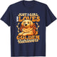 Just A Girl Who Loves Golden Retrievers T-Shirt - T-Shirt | Navy