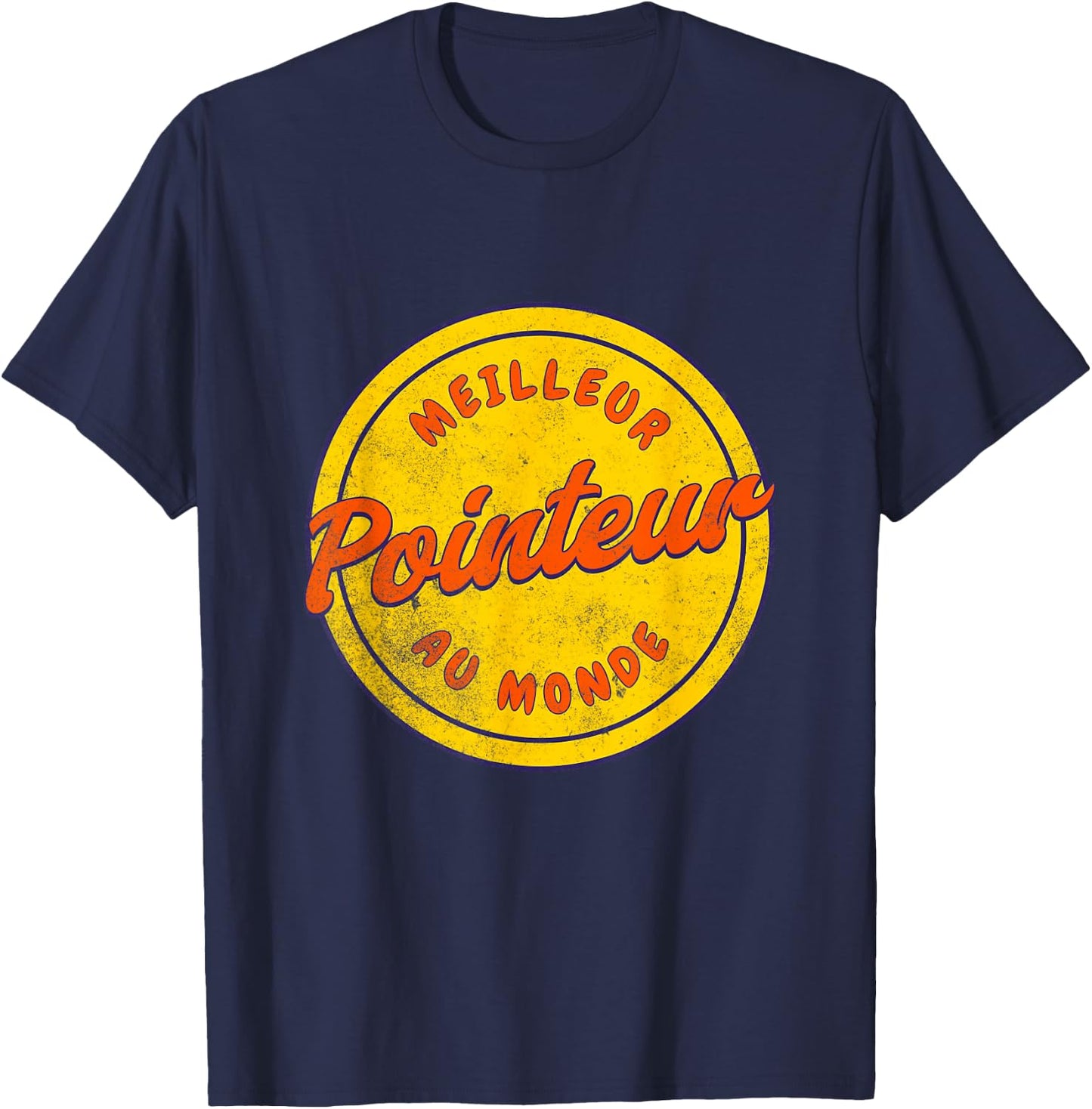 Humour Pétanque Idée-cadeau Pointeur Joueur de Pétanque T-Shirt - T-Shirt | Navy
