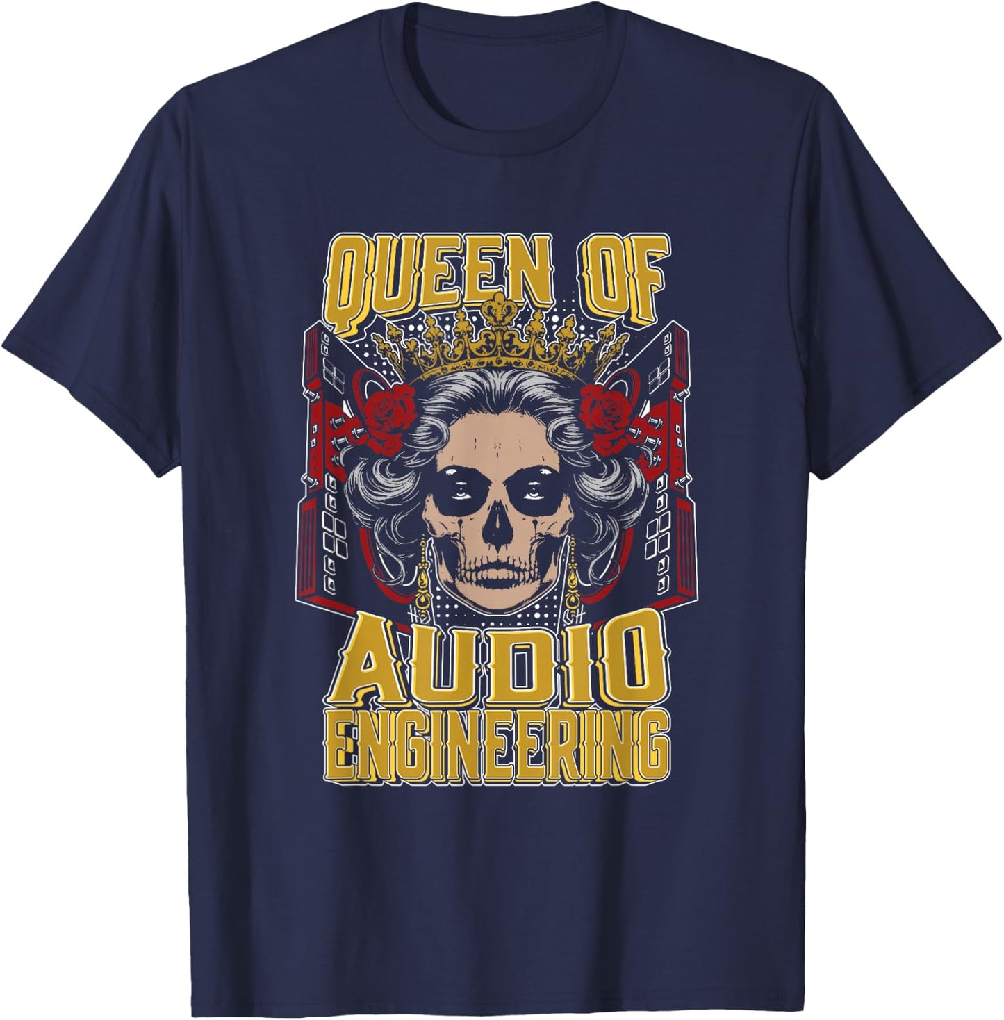 Sound Engineer - Operator Sound Technician T-Shirt - T-Shirt | Navy
