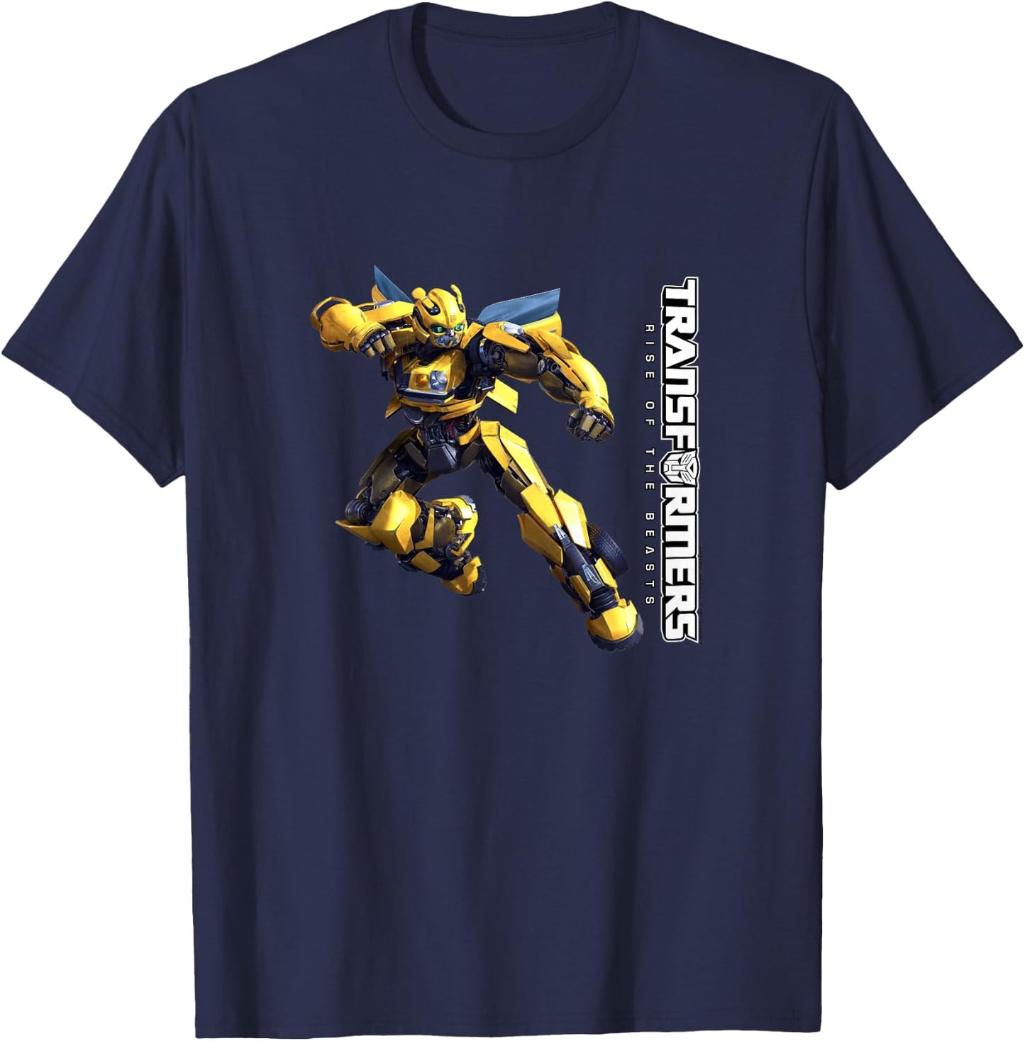Transformers: Rise of the Beasts Bumblebee Children's Full Body , gray T-Shirt - T-Shirt | Navy