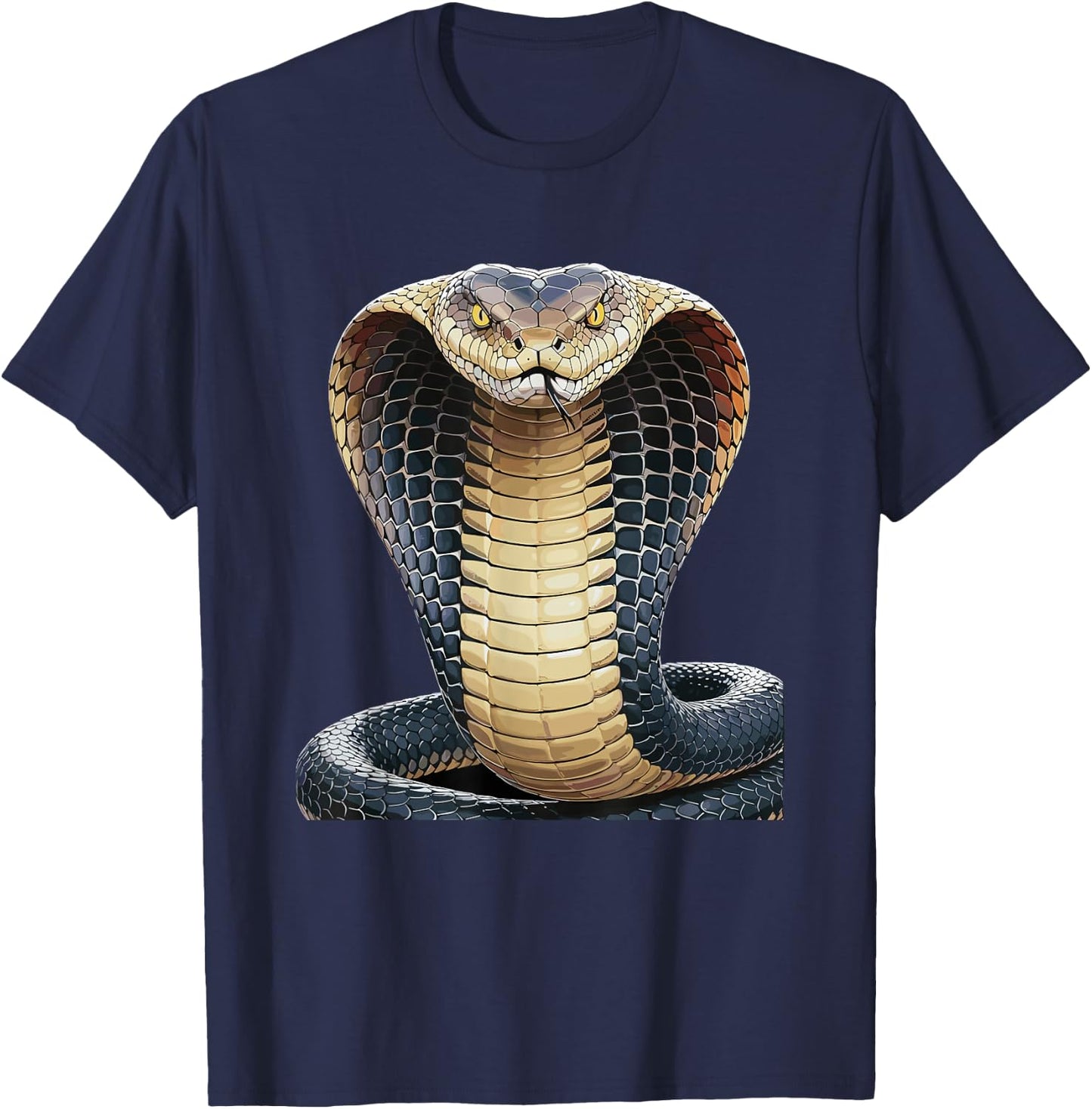 Snake Philippine Cobra T-Shirt - T-Shirt | Navy