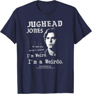 Riverdale Weirdo Jughead Portrait T-Shirt - T-Shirt | Navy