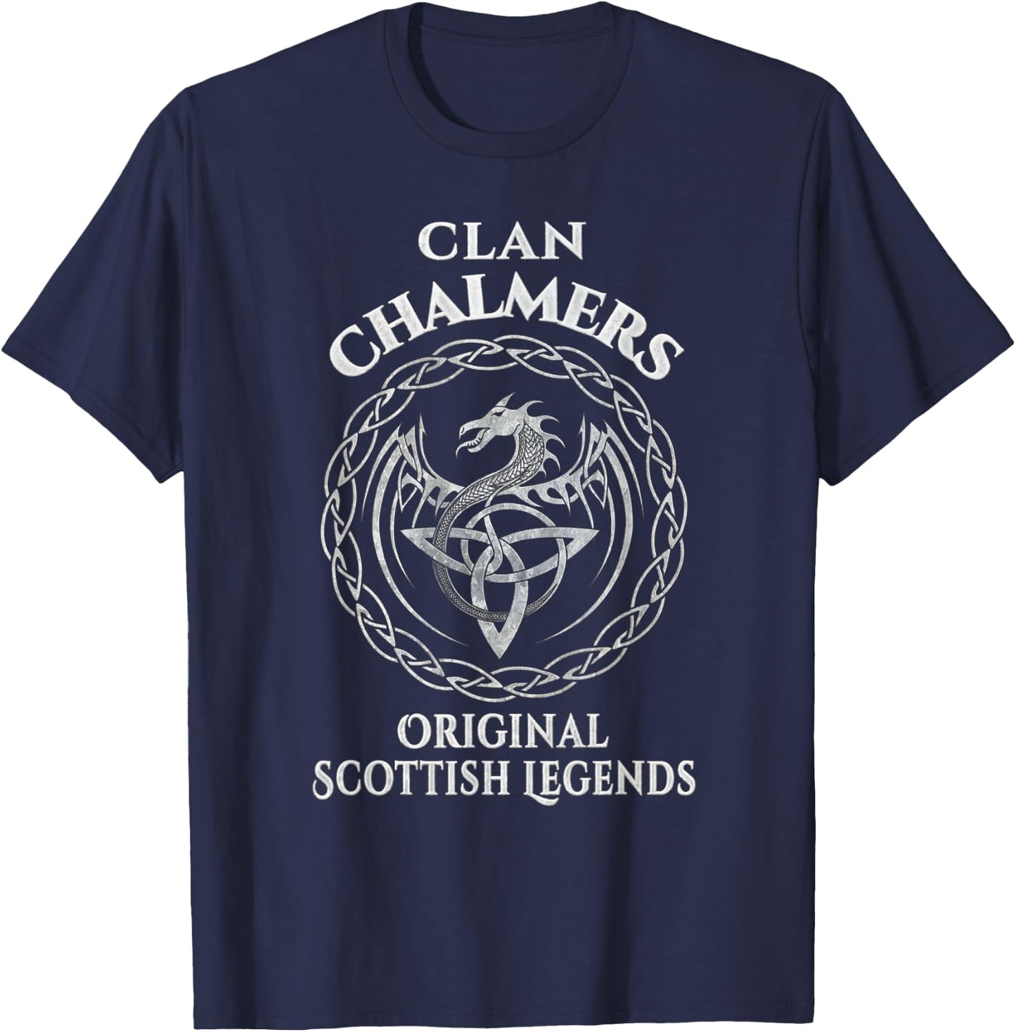 Chalmers Original Scottish Legends - Chalmers Family T-Shirt - T-Shirt | Navy