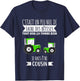 Child Future Cousin Tractor Announcement Pregnancy Je Vais Etre Cousin , Black, 2 T-Shirt - T-Shirt | Navy