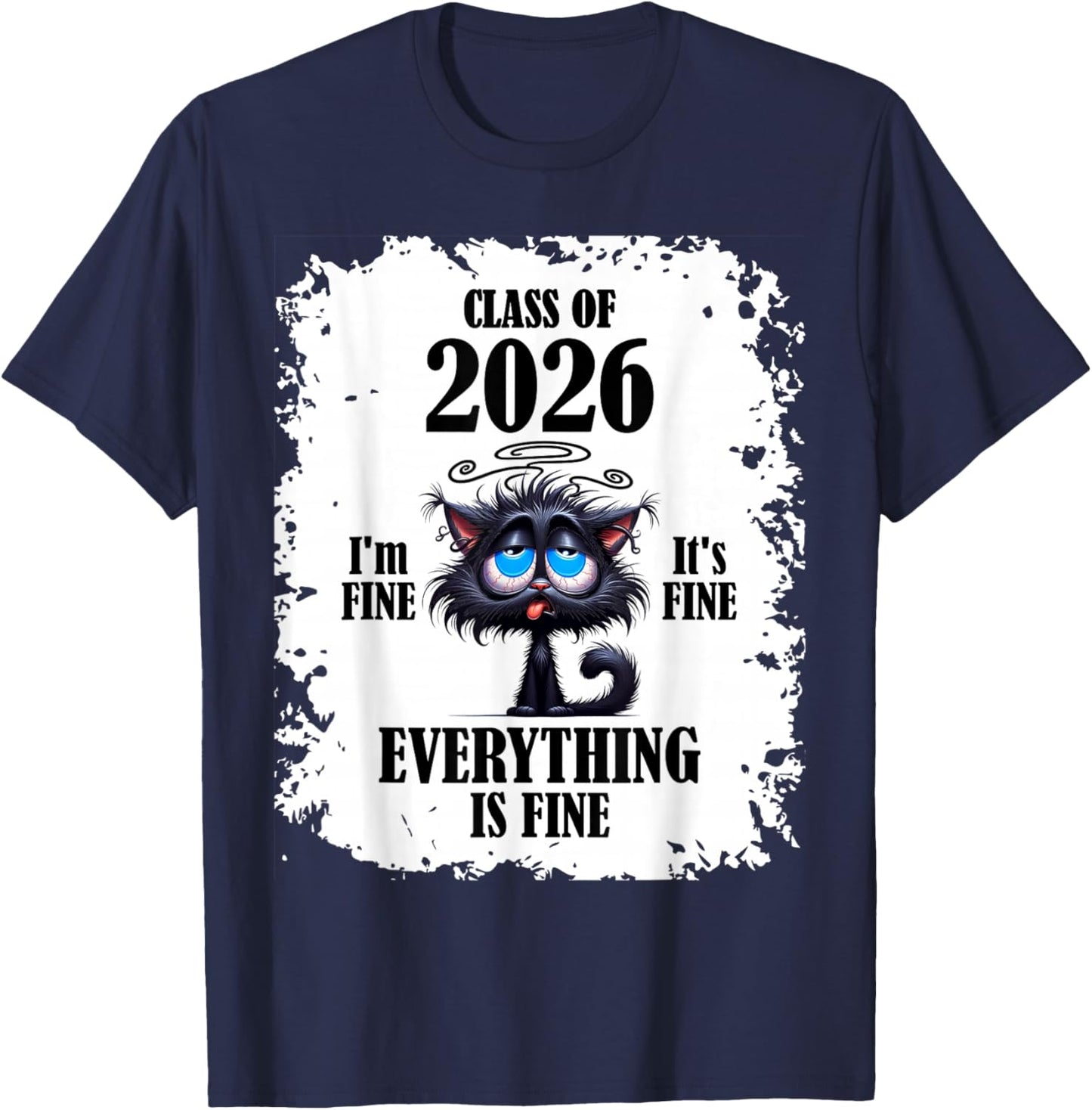 Class Of 2026 T-Shirt - T-Shirt | Navy