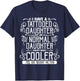 I Have A Tattooed Daughter Mom Dad Mother's and Father's Day T-Shirt - T-Shirt | Navy