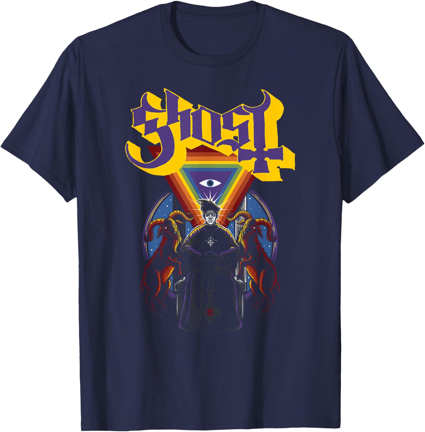 Ghost - The Alchemist T-Shirt - T-Shirt | Navy