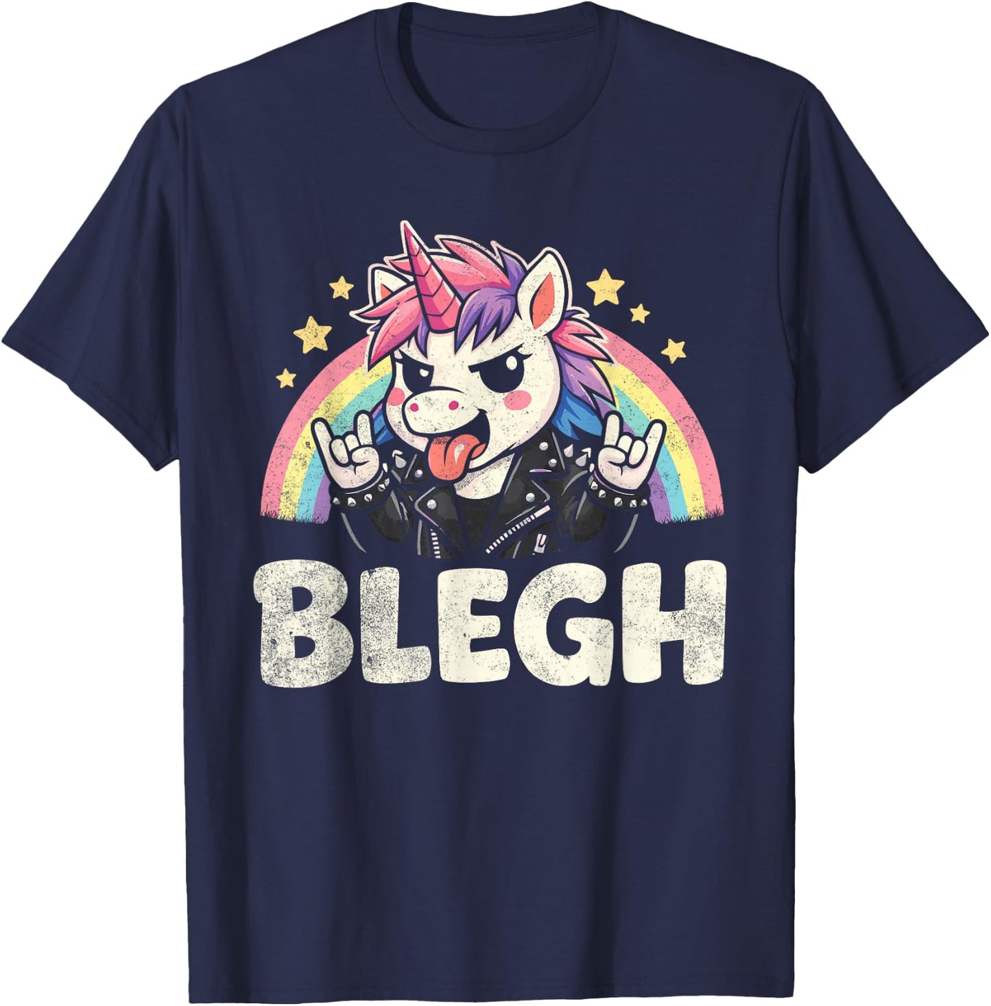 Blegh T-Shirt - T-Shirt | Navy