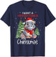 I Want A Hippopotamus For Christmas Xmas Hippo for Kid Women T-Shirt - T-Shirt | Navy